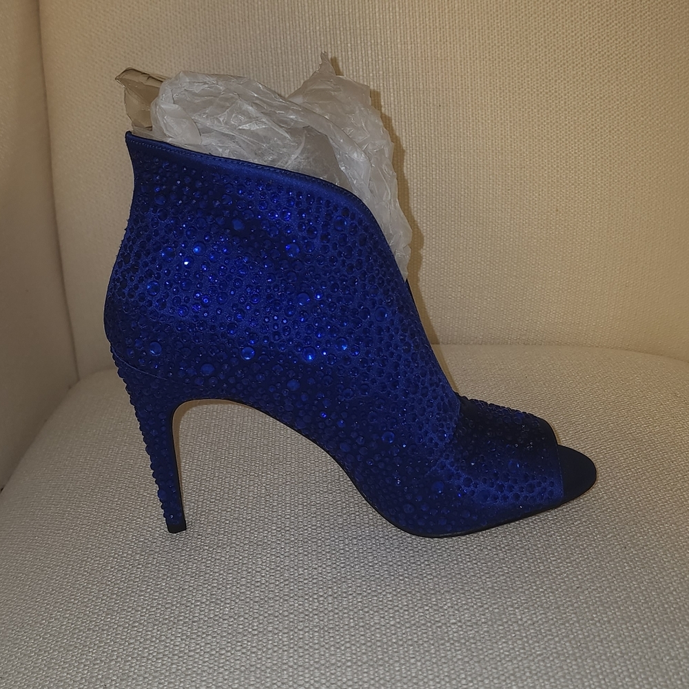 I.N.C. Royal Blue Rhinestone Heels Size 9M